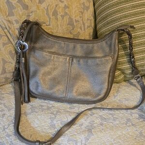 Brightin Elegant Silver Shoulder Bag